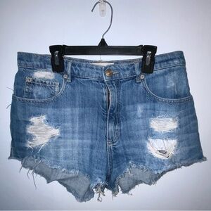 GARAGE Denim shorts